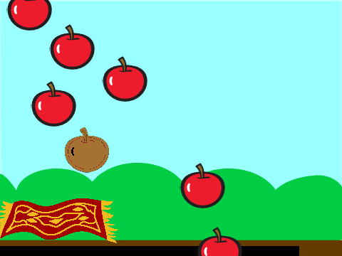 Mouldy apple grab