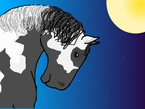 Horse for art contest for 310958