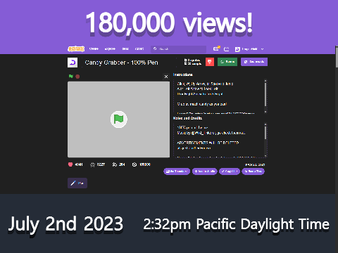 180,000 views + News! (Where I've been)