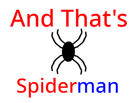 Spiderman Swinging backup