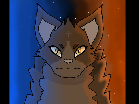FINISHED Bramblestar fanart West Woods