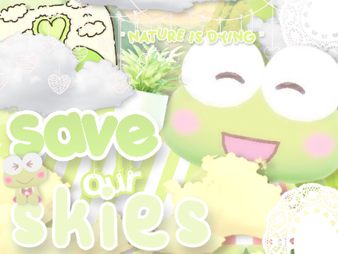 ↻ sos | save our skies !