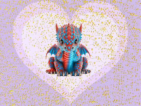 Dragon Color Change #Satisfying #Random