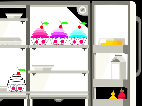 Eat the cupcakes!