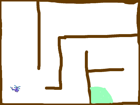 Helicopter maze starter