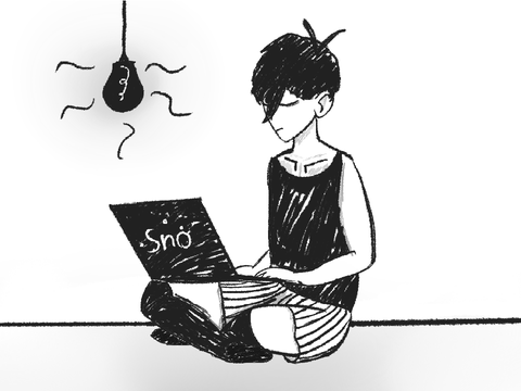 OMORI art challenge! Day 2: White Space