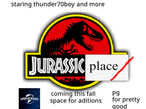 JURASSIC PLACE 1 THE MOVIE