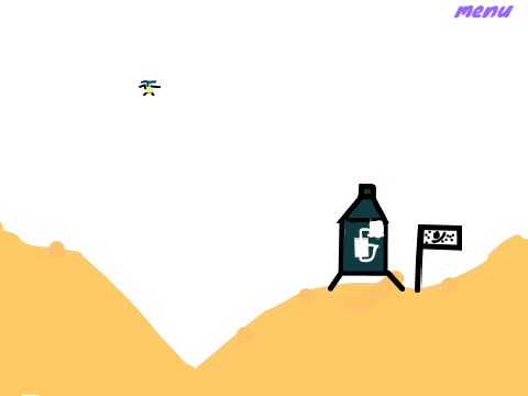 fly a mars helicopter(menu update)