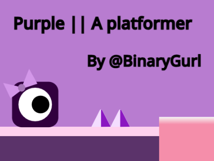 Purple ||  A Platformer #Games #All #Platformer