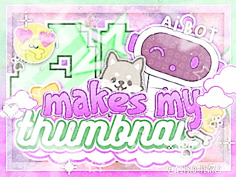 ⌕┆AI makes my thumb.. ‧⨯ .