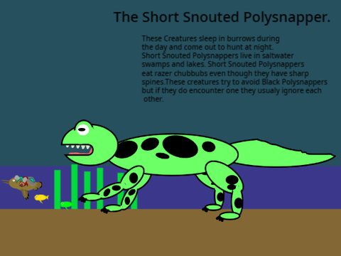 The Short Snouted Polysnapper