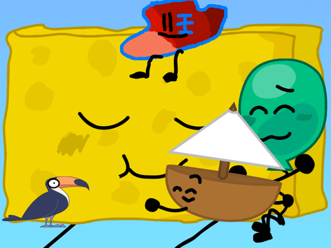 AY// Hugging Spongy Because It’s Toucan’s Boyfriend