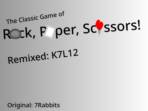 Rock, Paper, Scissors