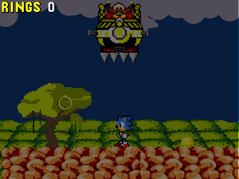 Golden Sonic Boss Fight (Hard)