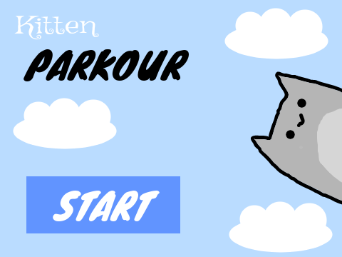 kitten parkour ♡♡
