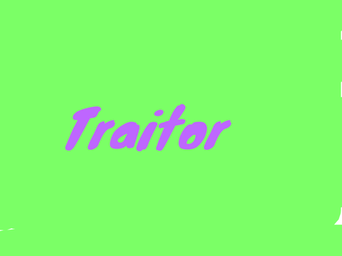 Traitor- Cover