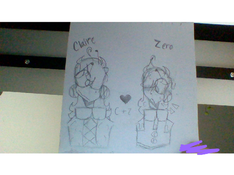 *"<Claire & Zero>"* || Lil' Doodle || -
