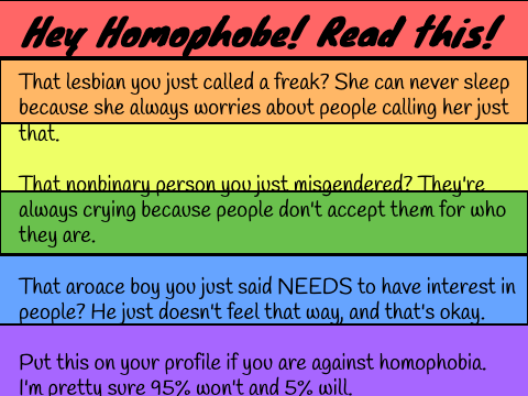 Hey Homophobe! Read This! remix remix remix remix remix remix remix remix remix remix remix remix