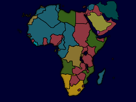 Africa 1939 Map (Editable)