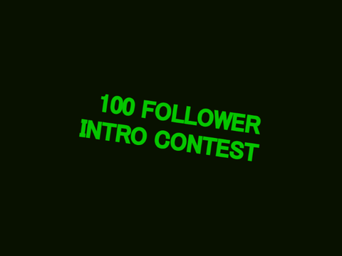 [25+ PGs]100 Follower Intro Contest