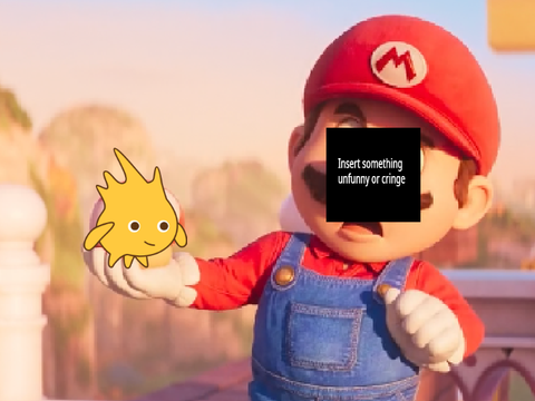 Movie Mario Meme Template remix