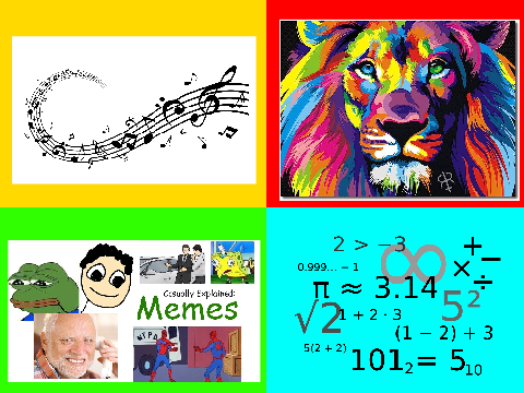 Music/Art/Memes/Math