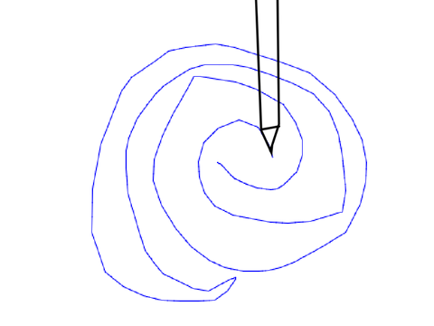 Peaceful drawing 