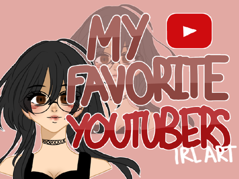 Drawing my favorite YouTubers !! (IRL drawings)