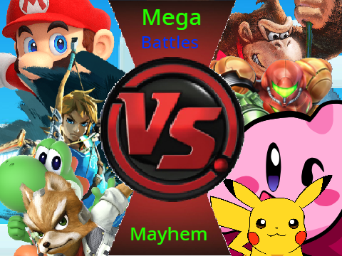 OG Smash Bros. Fighters Battle Royale (Nintendo) Mega Battles Mayhem ep #42