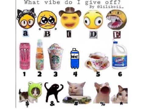 What vibe do I give off?