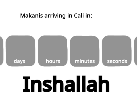 Musa to Cali Countdown