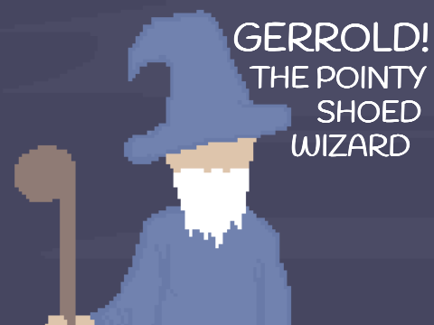 short animation - gerrold the pointy-shoed wizard