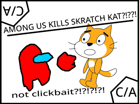 amogus gits skratch cat #games #animations #animation #art #tutorials #trending #stories #funny #mus