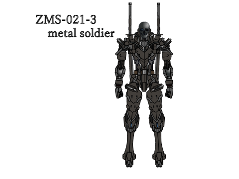 ZMS-0213   metal soldier