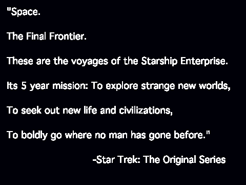 U.S.S. Enterprise (star trek rp)