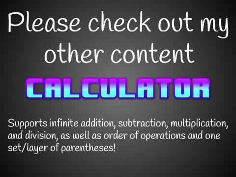calculator (mobile friendly)