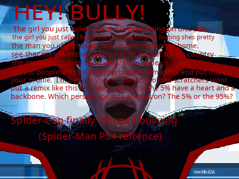 Stop Bullying in the name of Spider-Cop!