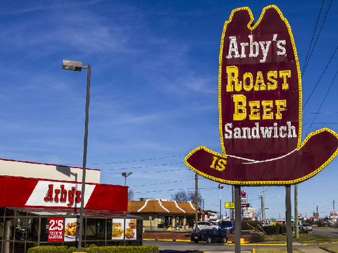 Arby's Sign, But Oppositely