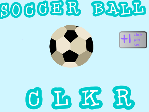 SOCCER BALL CLKR