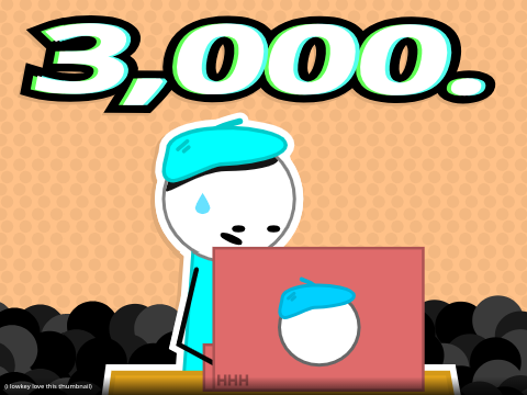 3,000 FOLLOWERS?!!? // #all #animations #stories