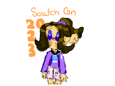 juni is ready for scratchcon slay queen 
