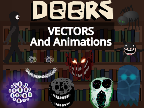 Roblox Doors vectors/animations