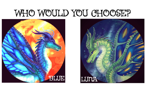 WHO WOULD YOU CHOOSE #ALL #DRAGONS