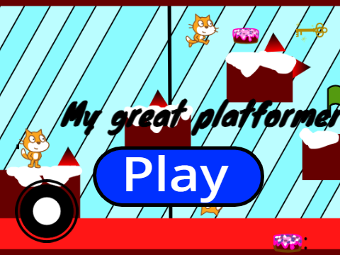 My great platformer *Cloud Game*