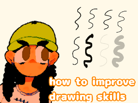 How to improve art skills ♡