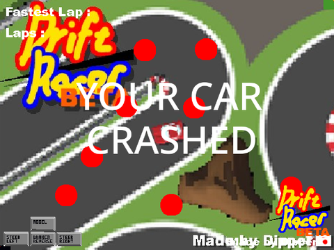 Drift Racing (Beta) remix except with crash physics that are really bad.