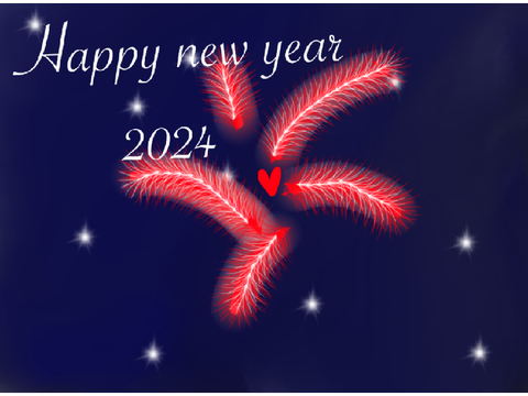 Happy new year 2024 follower appreciation 
