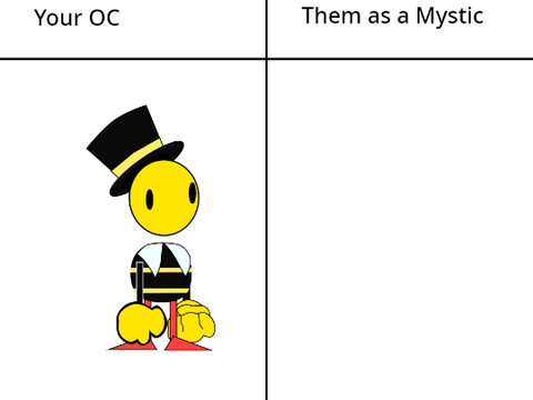 Remix with your OC and I will turn them into a mystic remix