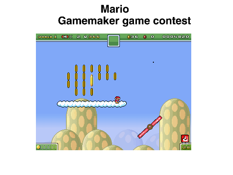 Mario GMK GAME CONTEST [OPEN]