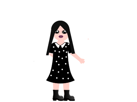 Wednesday Adams be like